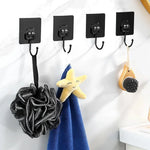 Reusable Adhesive Wall Hooks (12-Pack)