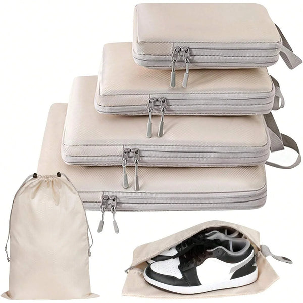 Travel Compression Packing Cubes (6-Set)