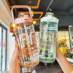 Smart Water Bottle with Time Markers