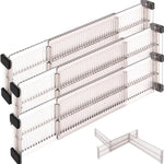 Adjustable Drawer Organizer Dividers
