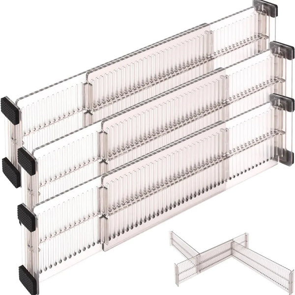 Adjustable Drawer Organizer Dividers