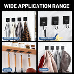 Reusable Adhesive Wall Hooks (12-Pack)