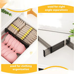 Adjustable Drawer Organizer Dividers
