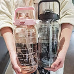 Smart Water Bottle with Time Markers