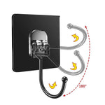 Reusable Adhesive Wall Hooks (12-Pack)