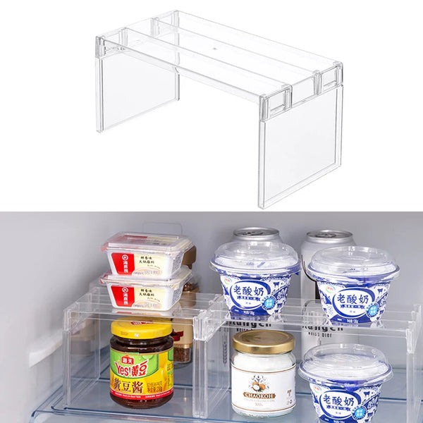 Stackable Fridge & Pantry Organizer Rack