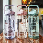Smart Water Bottle with Time Markers