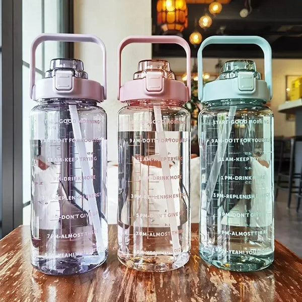 Smart Water Bottle with Time Markers